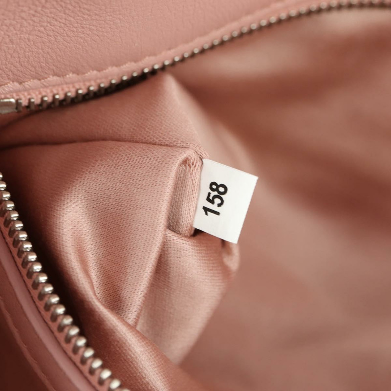 【日本直送】Miu Miu Matelasse 鏈條單肩包 皮革 2way 粉紅銀色 Auth 176382SAM-10