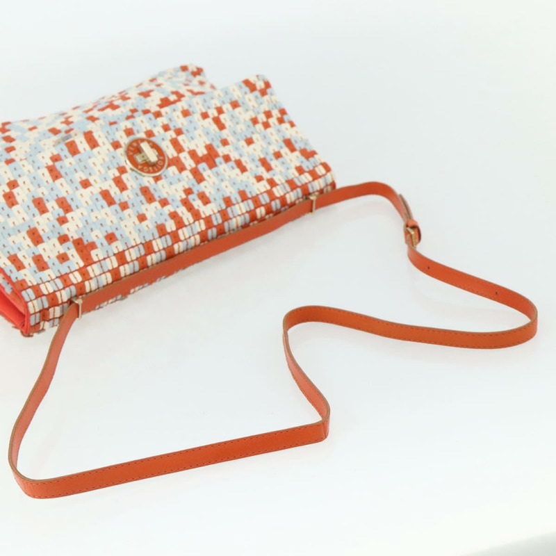 【日本直送】BOTTEGA VENETA 橙色皮革單肩包 正品 177445A-6