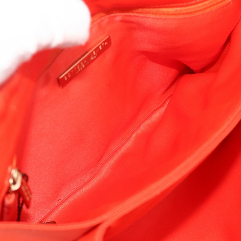 【日本直送】BOTTEGA VENETA 橙色皮革單肩包 正品 177445A-10