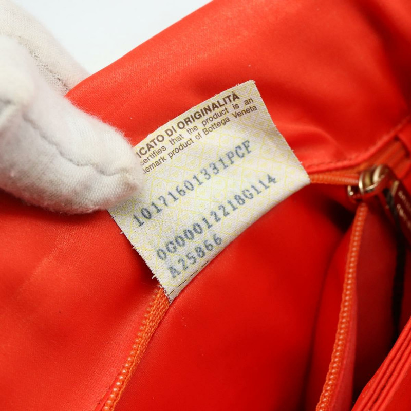 【日本直送】BOTTEGA VENETA 橙色皮革單肩包 正品 177445A-11