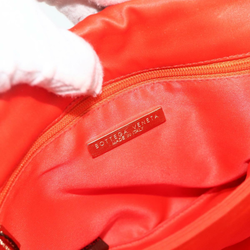 【日本直送】BOTTEGA VENETA 橙色皮革單肩包 正品 177445A-17