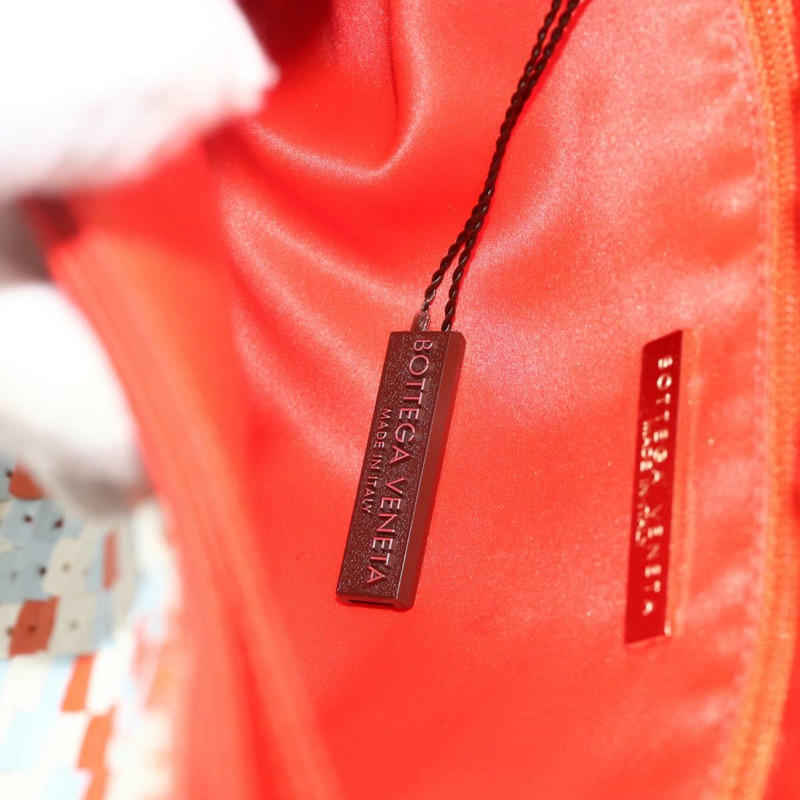 【日本直送】BOTTEGA VENETA 橙色皮革單肩包 正品 177445A-21