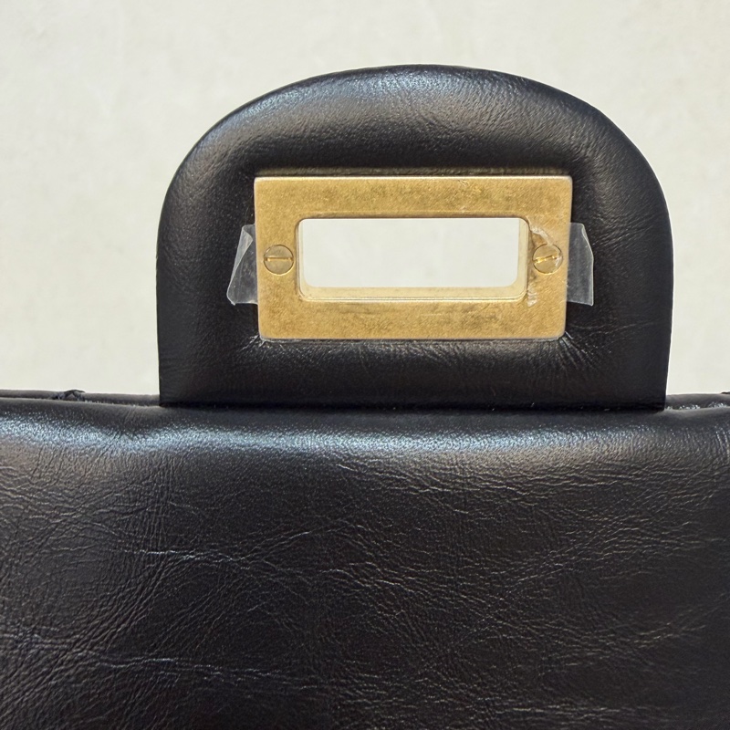 CHANEL A37587 黑色 牛皮 金鍊 28 coco 2.55 226 肩背包 斜背包-23