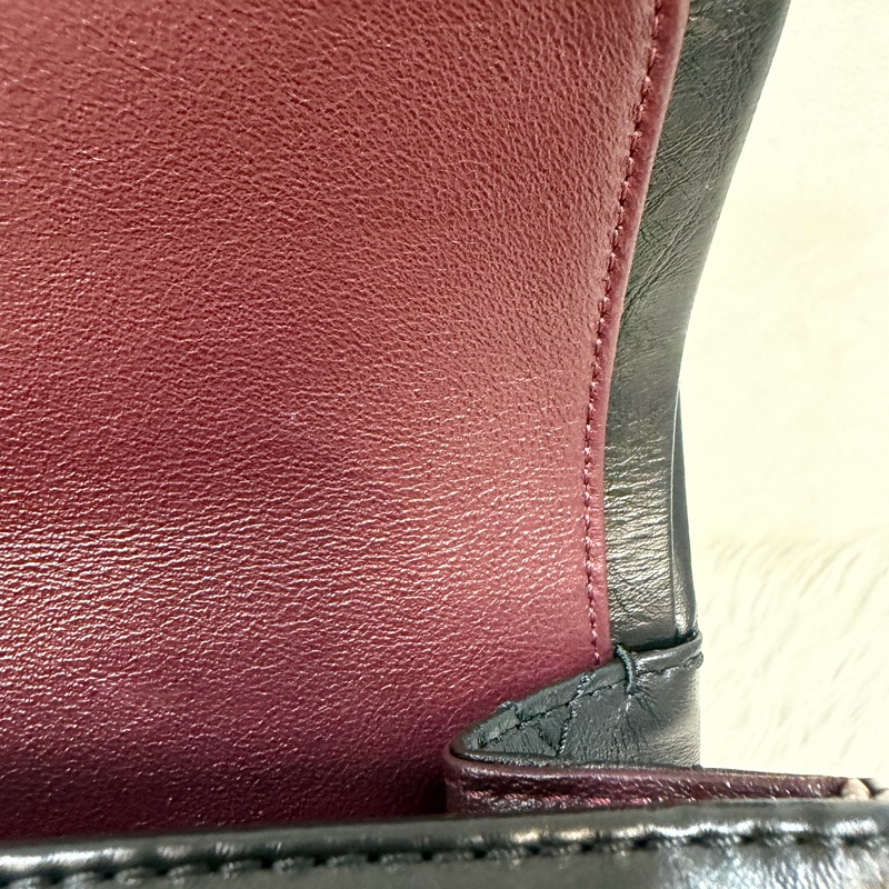 CHANEL A37587 黑色 牛皮 金鍊 28 coco 2.55 226 肩背包 斜背包-34