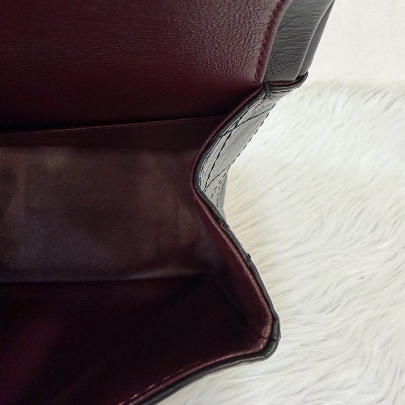 CHANEL A37587 黑色 牛皮 金鍊 28 coco 2.55 226 肩背包 斜背包-36