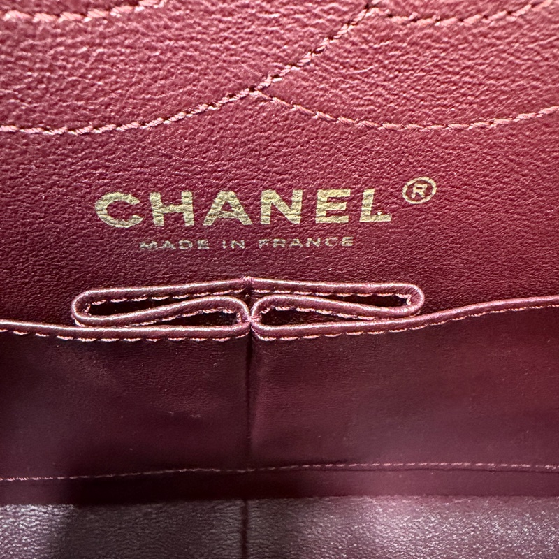 CHANEL A37587 黑色 牛皮 金鍊 28 coco 2.55 226 肩背包 斜背包-48