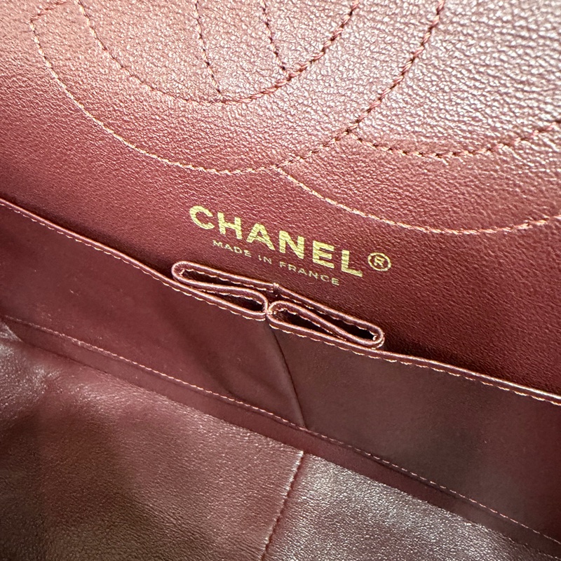 CHANEL A37587 黑色 牛皮 金鍊 28 coco 2.55 226 肩背包 斜背包-54