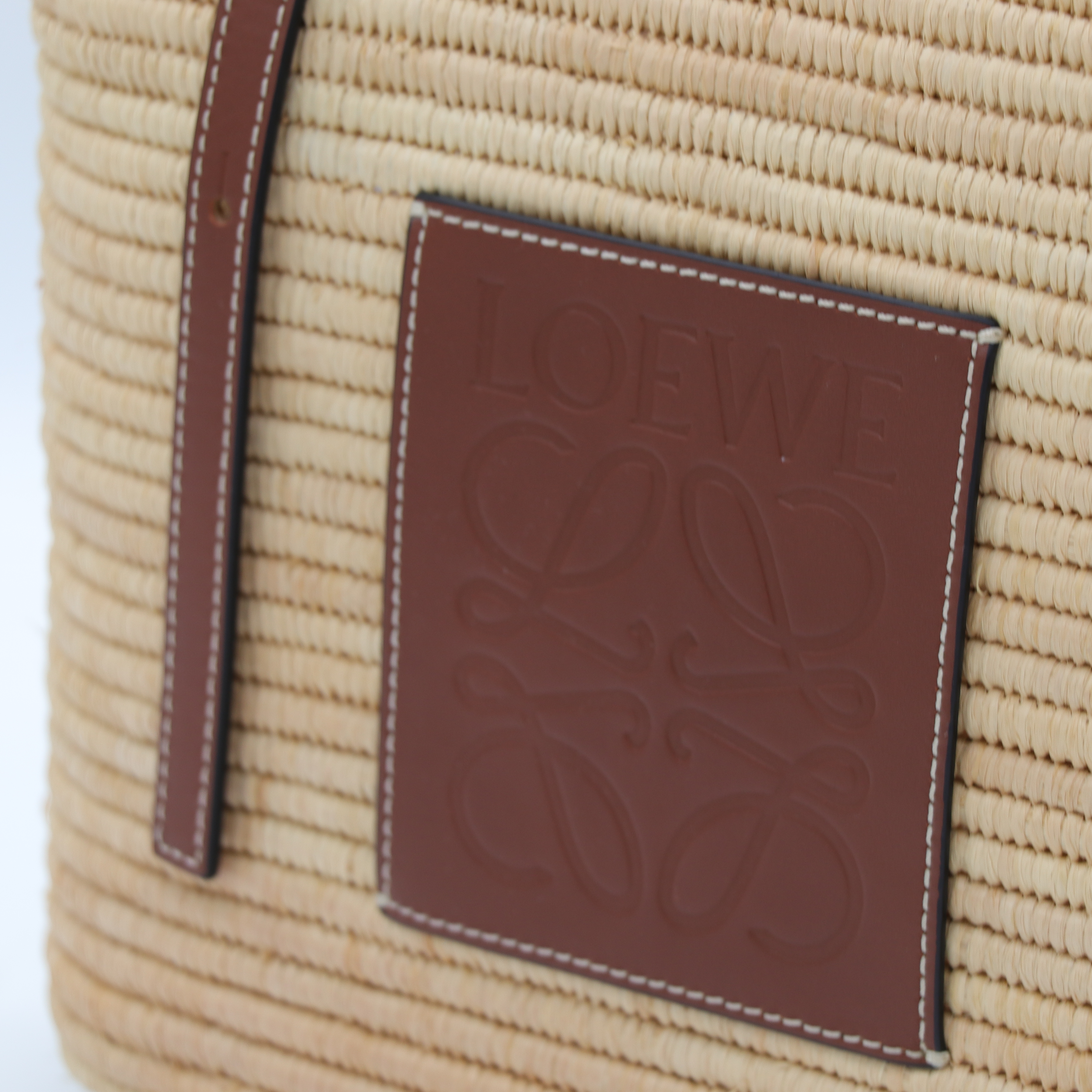 LOEWE 草編包-3