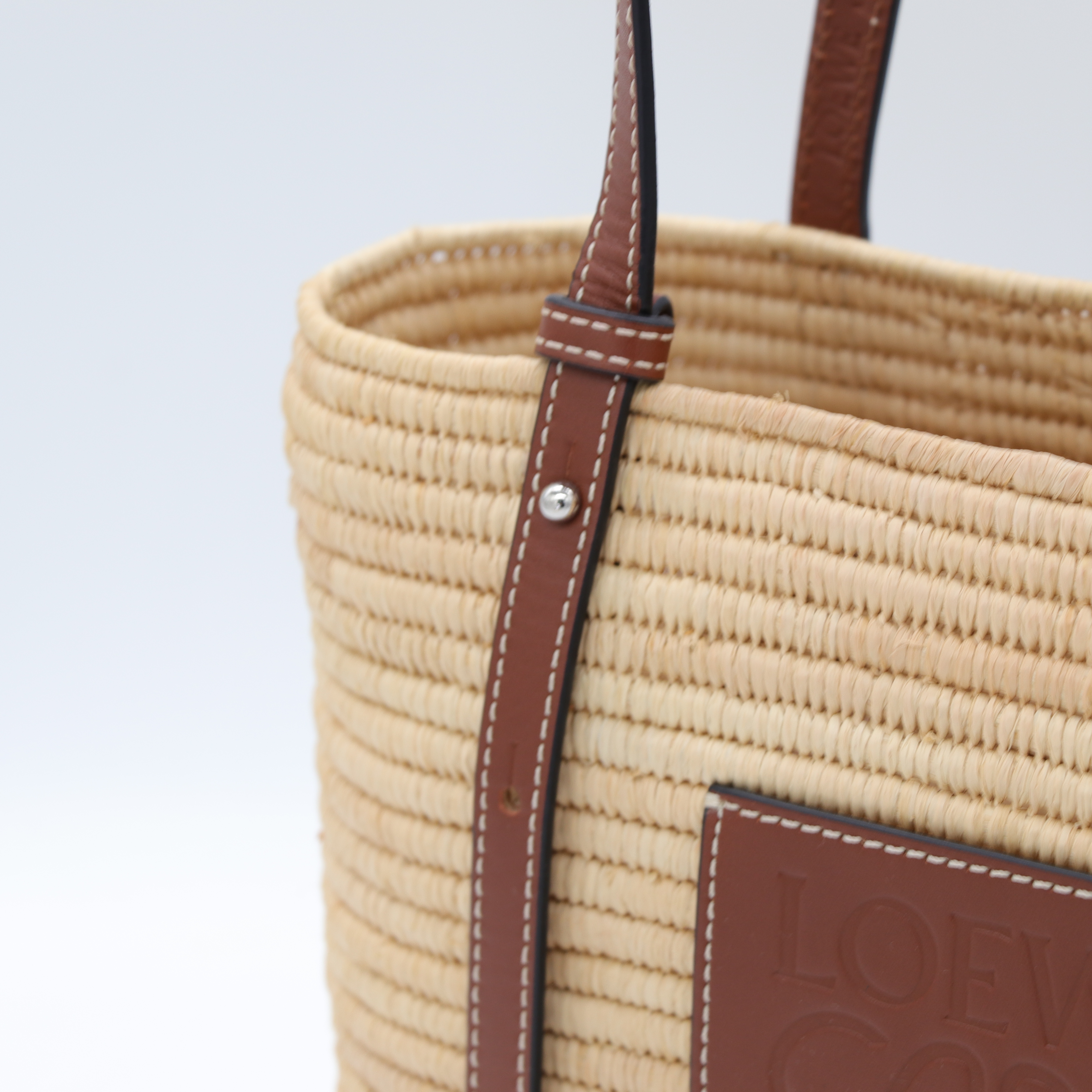 LOEWE 草編包-5