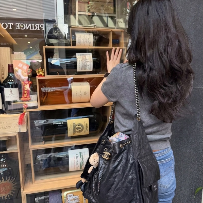 Chanel/香奈兒 25bag鴛鴦金銀鏈油臘皮中號 全新全套未使用 尺寸40*30*15-3