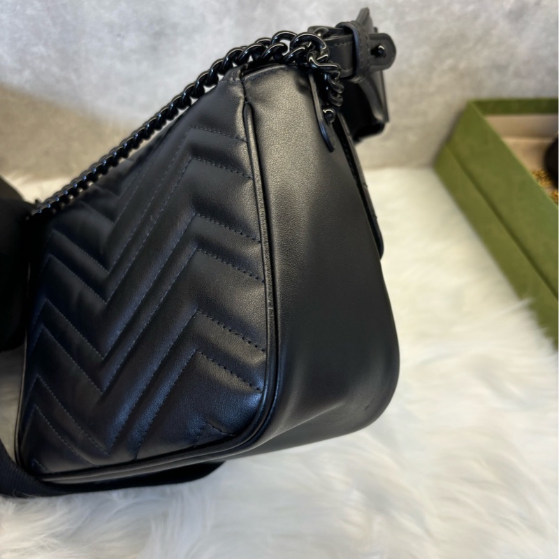 全新全配❤️ gucci #馬蒙 #soblack #郵差包 #方胖子-8