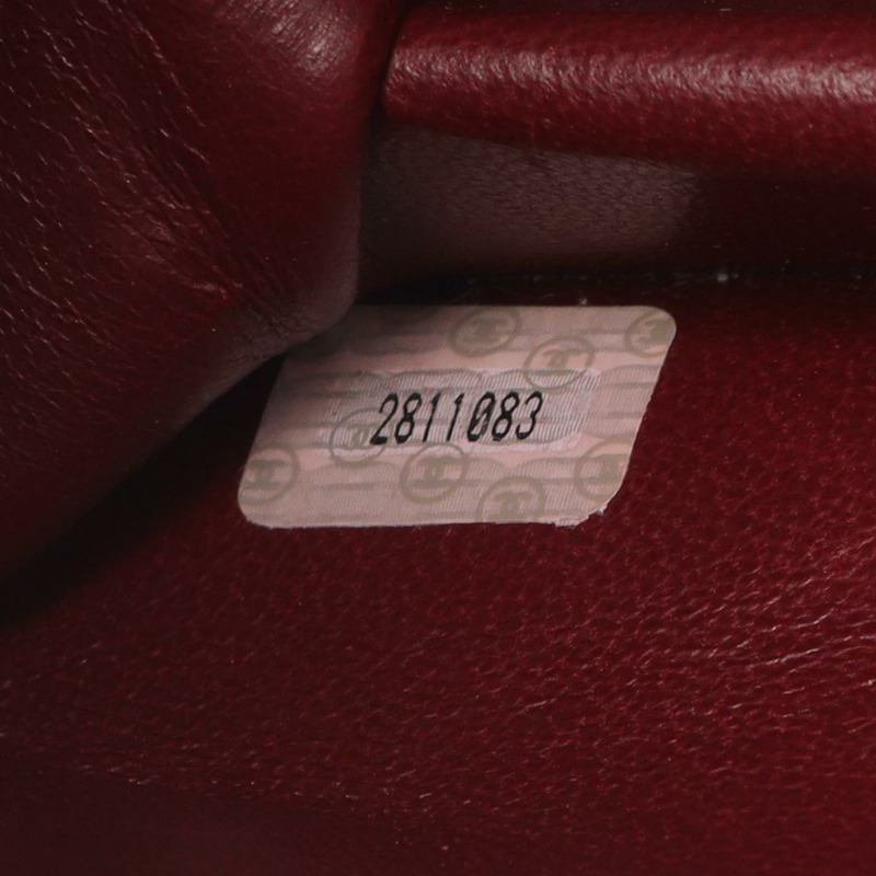 香奈兒 (CHANEL) 絎縫全蓋鏈條肩背包，羊皮材質，黑色，金色五金，二手 CC-4