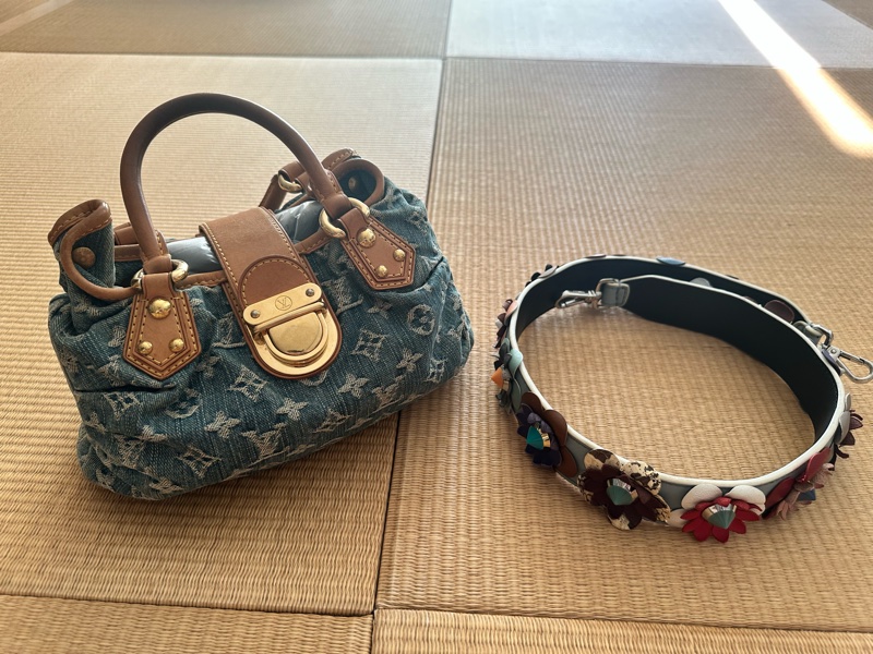 ： 【稀有/絕版】LV Louis Vuitton Neo Speedy 丹寧牛仔 醫生包 手提包-0