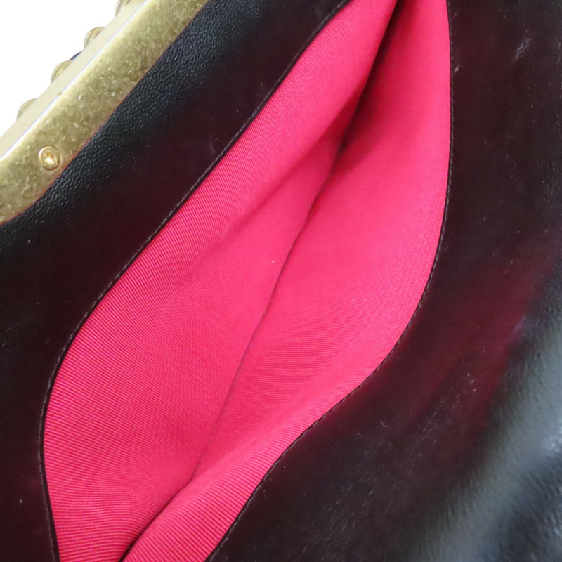 黑色 牛皮 菱格紋 Chain Flap Bag 肩背包 (無卡)【CHANEL 香奈兒】-2