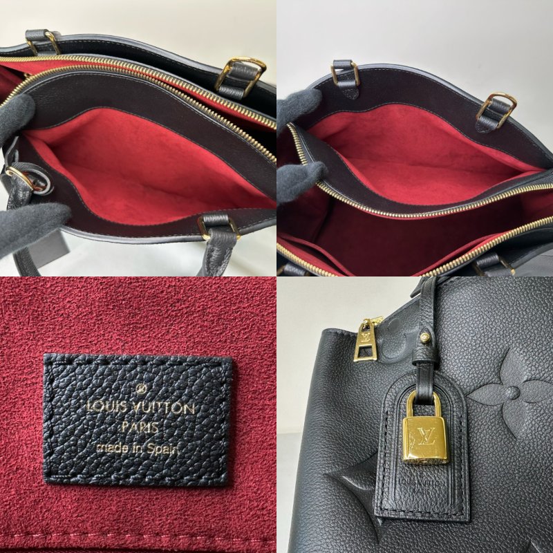 LV Grand Palais黑壓紋托特包-8