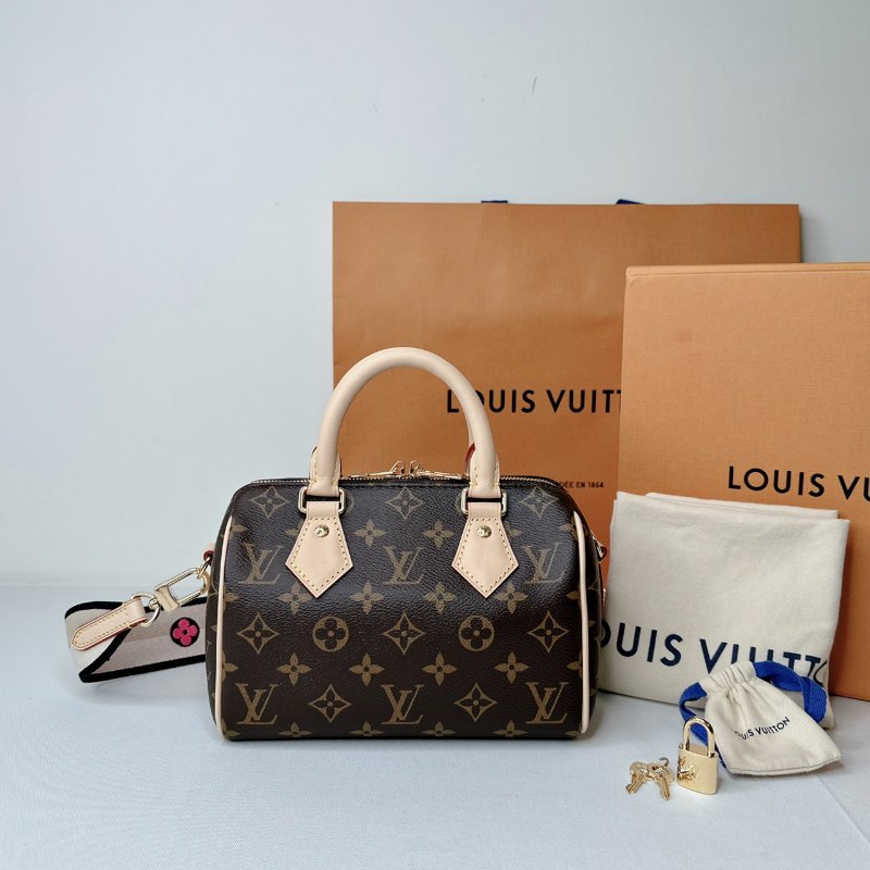 LV 全新Speedy 20老花波士頓包-2