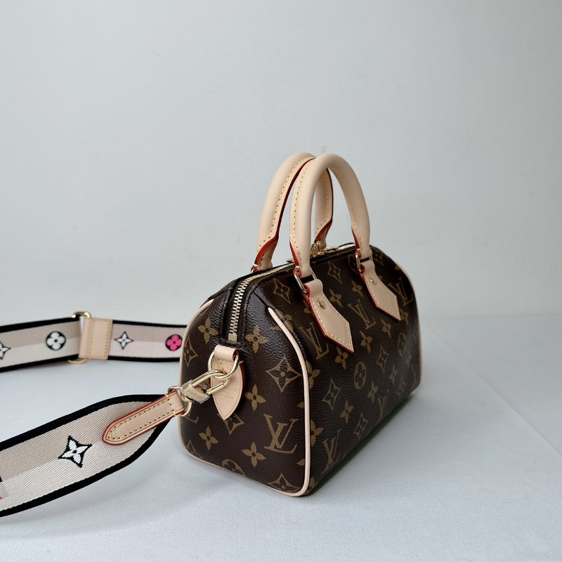 LV 全新Speedy 20老花波士頓包-5