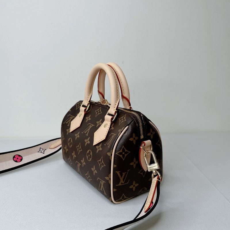 LV 全新Speedy 20老花波士頓包-6