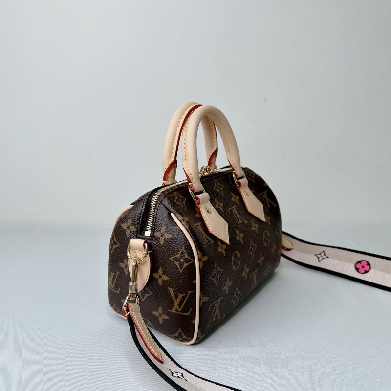 LV 全新Speedy 20老花波士頓包-7