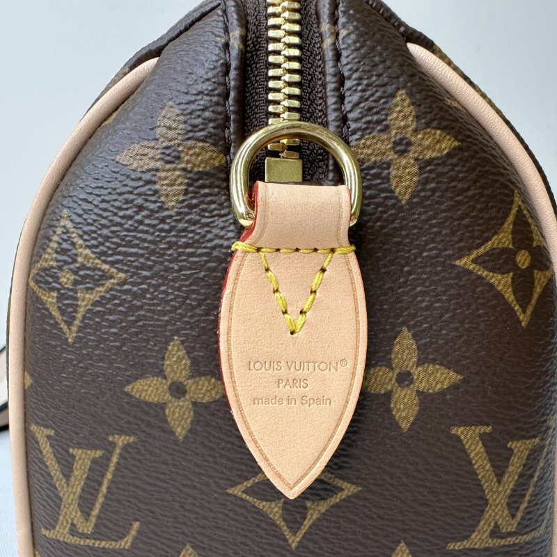LV 全新Speedy 20老花波士頓包-10