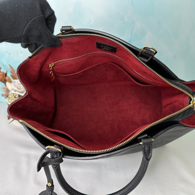 LV Grand Palais黑牛壓紋托特包-4