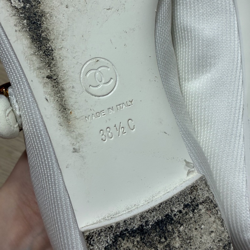 Chanel 24P瑪莉珍鞋 仙女白 🧚‍♀️ 適合38.5-39-12