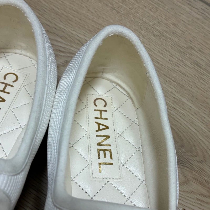 Chanel 24P瑪莉珍鞋 仙女白 🧚‍♀️ 適合38.5-39-17