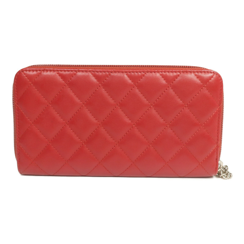 CHANEL 牛皮皮革Cambon Long Wallet長錢包-1