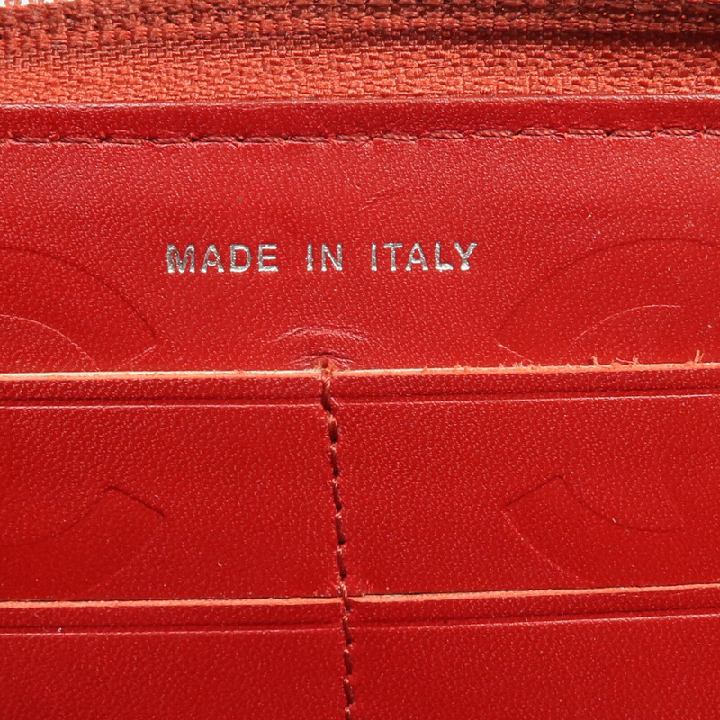 CHANEL 牛皮皮革Cambon Long Wallet長錢包-13