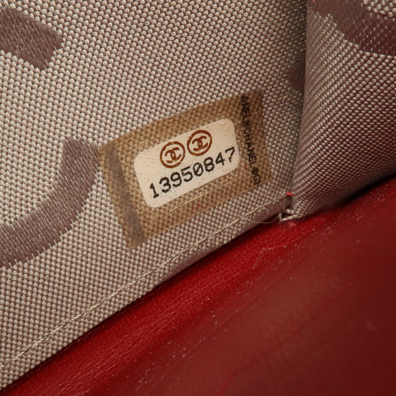 CHANEL 牛皮皮革Cambon Long Wallet長錢包-15