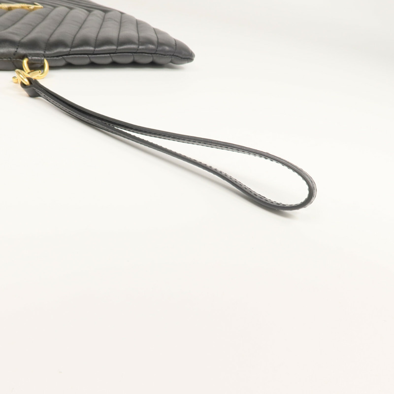 SAINT LAURENT 牛皮皮革Pouch手拿包-10