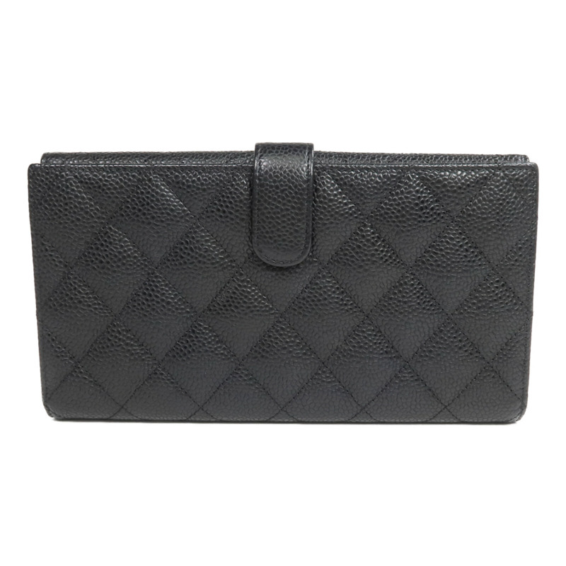 CHANEL 牛皮皮革Long Wallet長錢包-1