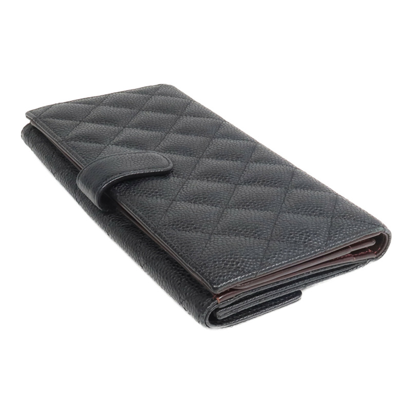 CHANEL 牛皮皮革Long Wallet長錢包-4