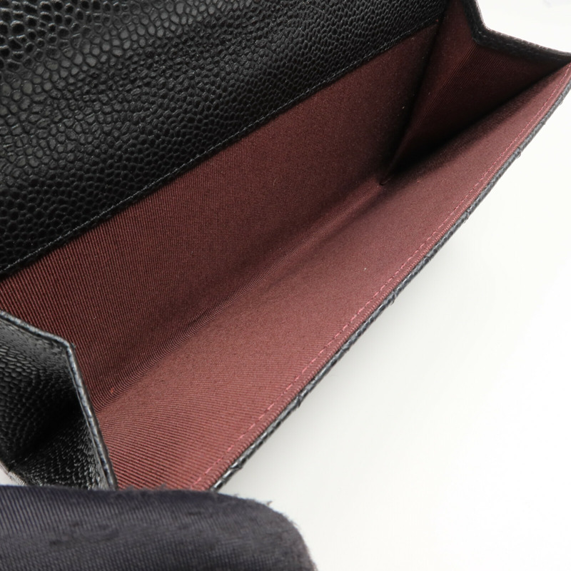 CHANEL 牛皮皮革Long Wallet長錢包-6