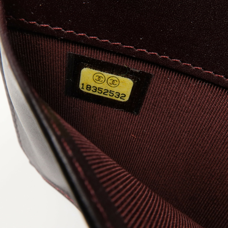 CHANEL 牛皮皮革Long Wallet長錢包-9