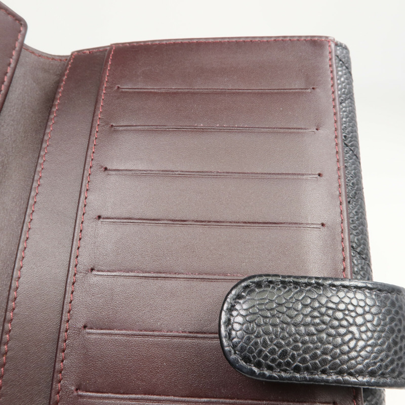 CHANEL 牛皮皮革Long Wallet長錢包-11