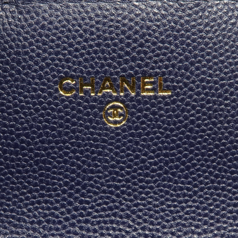 CHANEL 牛皮皮革Classic Long Flap Wallet長錢包-8