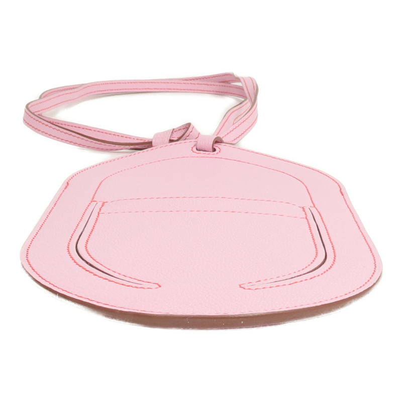 HERMES Chevre皮革In The Loop Phone To Go PM手機袋Mauve Sylvestre-3