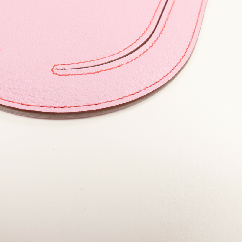 HERMES Chevre皮革In The Loop Phone To Go PM手機袋Mauve Sylvestre-5