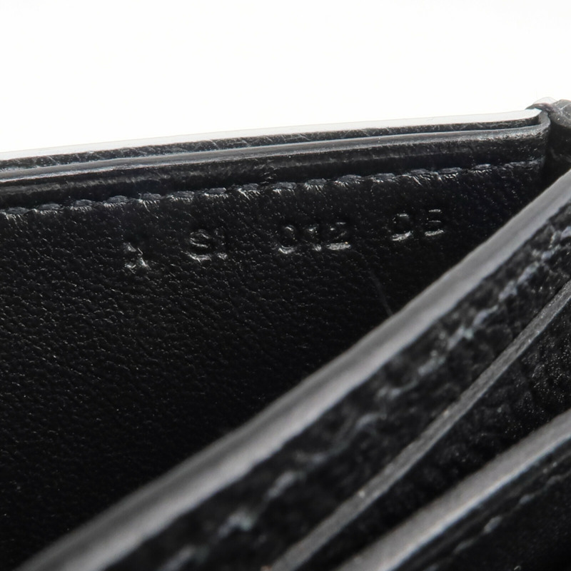 HERMES Epsom皮革Passant Long Wallet長錢包Noir-10