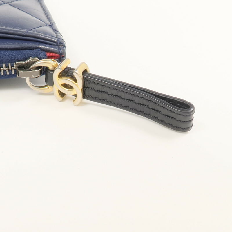 CHANEL 牛皮皮革Gabrielle Long Wallet長錢包-6