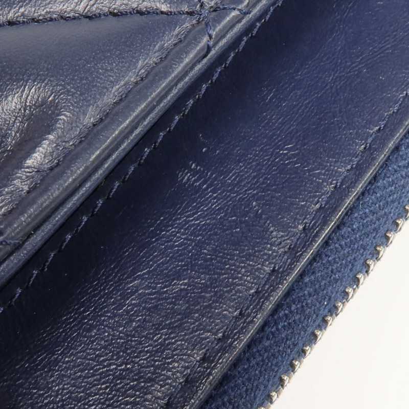 CHANEL 牛皮皮革Gabrielle Long Wallet長錢包-11