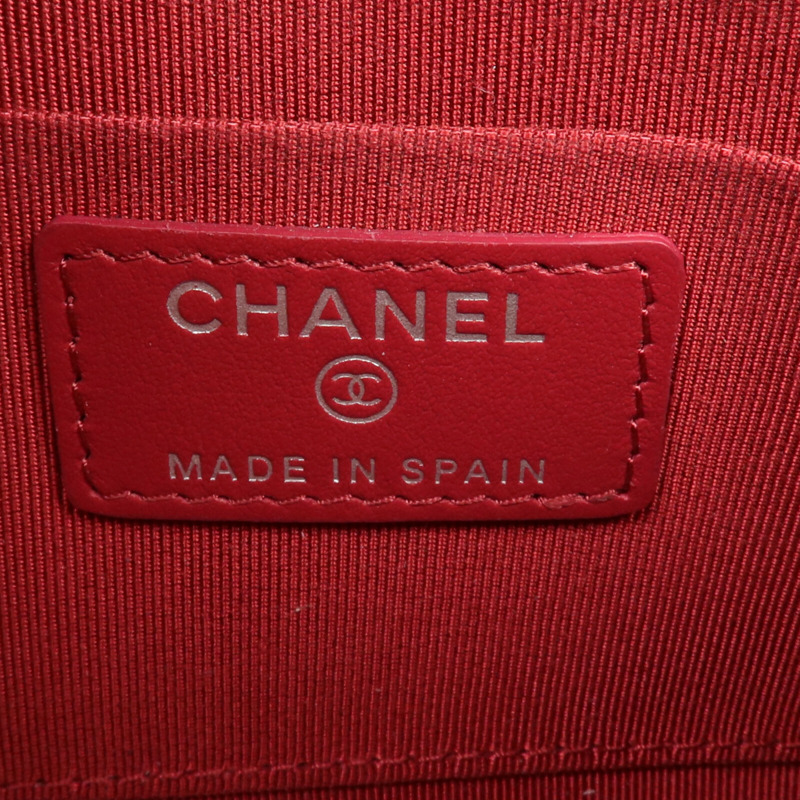 CHANEL 牛皮皮革Gabrielle Long Wallet長錢包-15