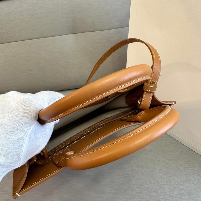 Celine字母大號-印花帆布牛皮手提/斜背托特包-18