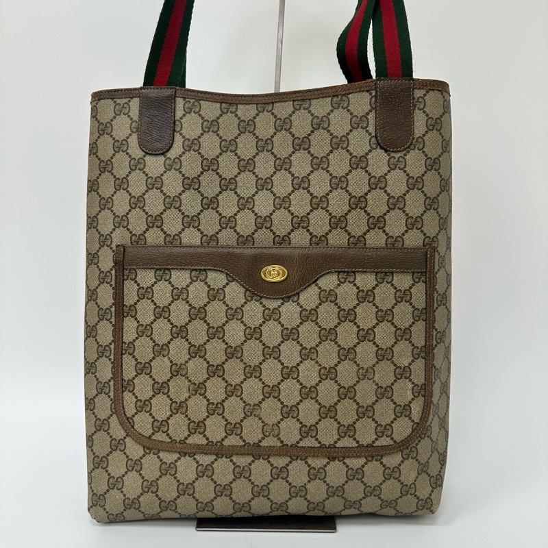 【赫蒂國際精品】Gucci 古馳 直立式托特包 vintage-2
