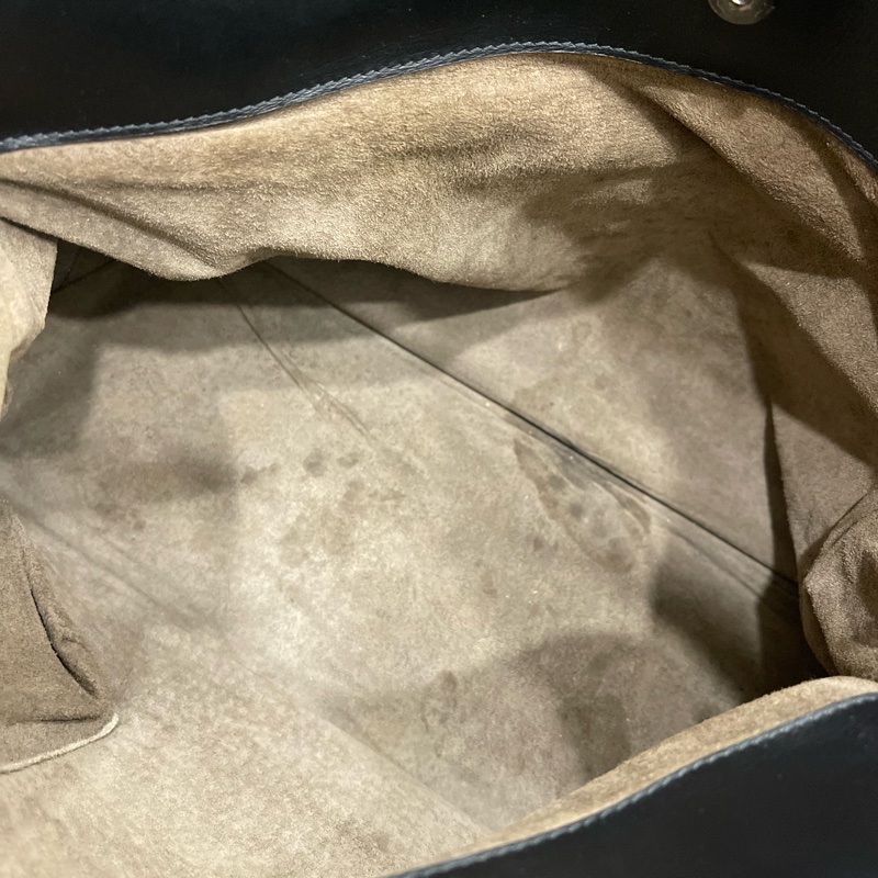 Bottega Veneta Roma 寬37 中號黑色牛皮編織包-20