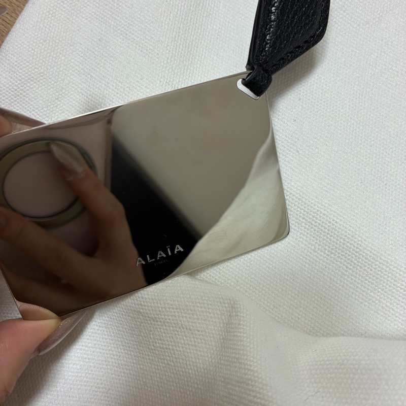 Alaia Le Teckel Small 法棍包 山羊皮 黑色-18