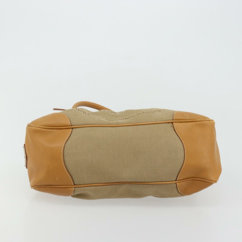 【日本直送】PRADA 手袋 帆布 米色 銀色 正品 176923A-4