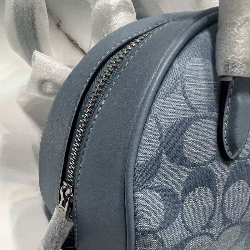 Coach Boston bag (blue)-4