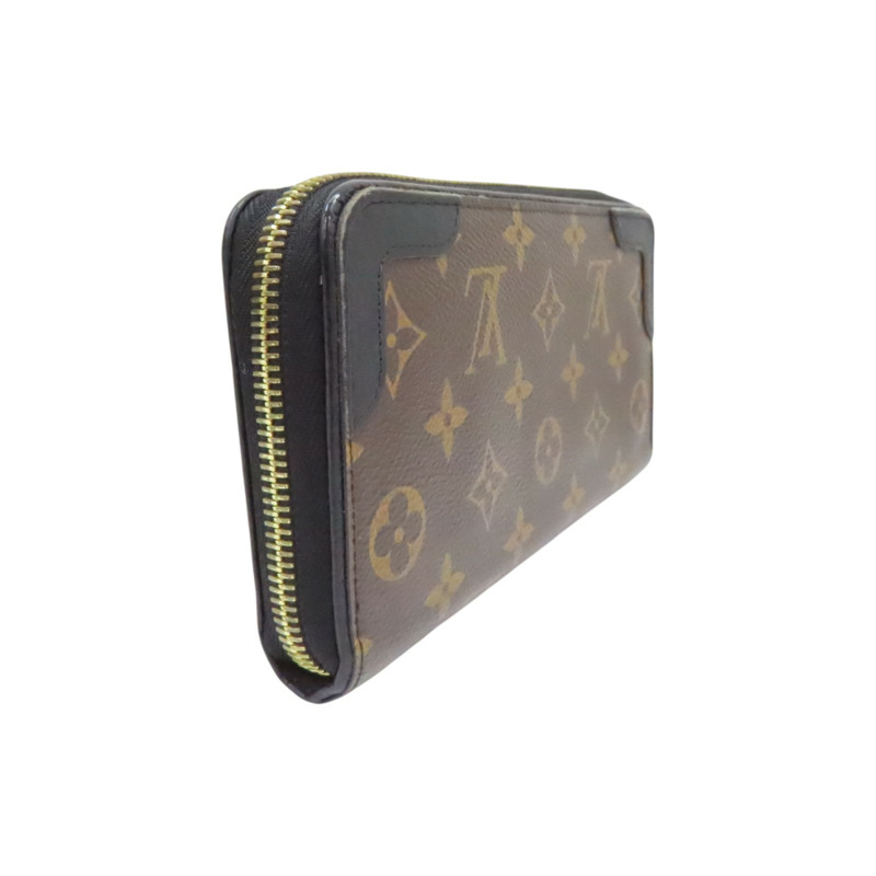 棕色 原花帆布 Zippy Retiro 拉鍊長夾 M61855【LOUIS VUITTON LV 路易威登】 M61855-1